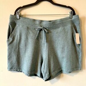 😍2/$20 NEW 32 Degrees Cool Sz XL Blue Pull-On Soft Touch Comfy Jersey Shorts